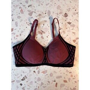 Honey Love Silhouette Bra In Fig Size L